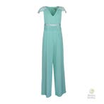 Rinascimento • lichtgroene jumpsuit • M, Kleding | Dames, Jumpsuits, Maat 38/40 (M), Verzenden, Rinascimento, Nieuw