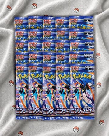 Pokémon - 25 Box - Pokémon TCG MEGA - Ninja Spinner Japanese, Nieuw