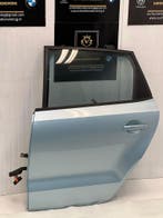 VW Polo 6R bj.2012 portier 4-deurs links achter deur blauw, Auto-onderdelen, Gebruikt, Links, Volkswagen, Deur