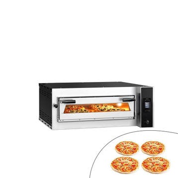 GGM Gastro | Elektrische pizzaoven Compact - (chamottebodem), Verzenden, Nieuw, GGM Gastro