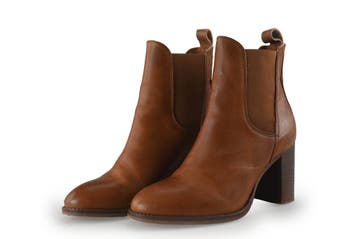 Sacha Chelsea boots in maat 37 Cognac, Kleding | Dames, Schoenen, Overige kleuren, Verzenden, Overige typen, Zo goed als nieuw