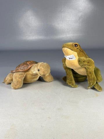 Steiff - Pluche speelgoed Duo de Peluches Anciennes de