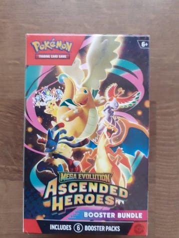 Pokémon - 1 Booster bundle - Mega Evolution Ascended Heroes, Nieuw