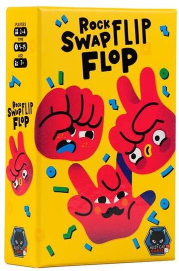 Rock Swap Flip-Flop - Card game | Alley Cat Games -, Verzenden, Nieuw