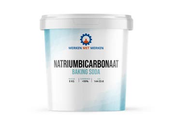 Wmm Chemie Natriumbicarbonaat baking soda 8 kg, emmer, Verzenden, Nieuw