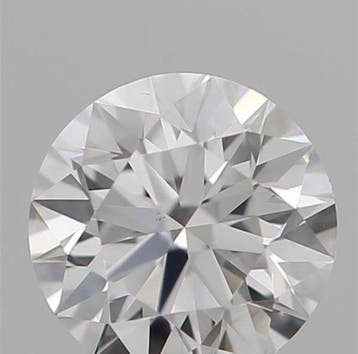 1 pcs Diamant (Natuurlijk) - 0.23 ct - Rond - F - VVS1 -, Nieuw