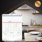 Ruhhy magnetische koelkastplanner 60x45 cm – droog uitwis., Ophalen of Verzenden, Nieuw