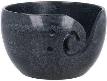 Scheepjes Yarn Bowl - Zwart Parelmoer effect - 13x8cm, Ophalen of Verzenden, Nieuw