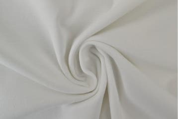 10 meter molton stof - Wit, 120 cm of meer, Wit, Ophalen of Verzenden, Katoen