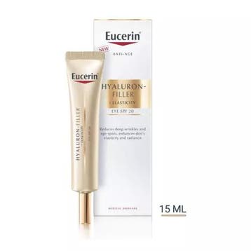 Eucerin Hyaluron-Filler + Elasticity Oogcontourcrème SPF20, Verzenden, Nieuw