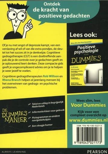 De kleine cognitieve gedragstherapie voor Dummies / Voor, Verzenden, Gelezen, Rob Willson