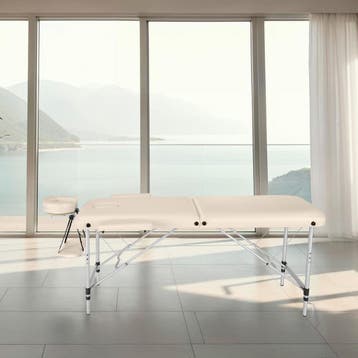 Massagetafel-set met 2 zones, Verzenden, Nieuw