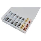 Spruitstuk tapeind en moeren assortiment 100 delig M8-M10, Verzenden, Nieuw