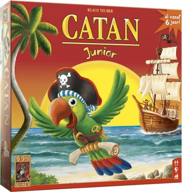Catan - Junior | 999 Games - Gezelschapsspellen, Hobby en Vrije tijd, Gezelschapsspellen | Bordspellen, Verzenden, Nieuw