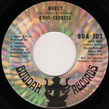 vinyl single 7 inch - Ohio Express - Mercy / Roll It Up, Verzenden, Zo goed als nieuw