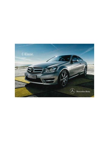 2013 MERCEDES BENZ C KLASSE COUPÉ BROCHURE DUITS, Nieuw, Author