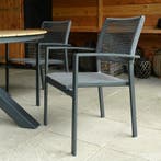 Vito Rope stapelstoel grijs, Ophalen of Verzenden, Nieuw, Grijs