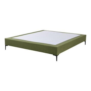 Tweepersoonsbed Lilla met bedbodem 180x200 cm groen [en.casa, Verzenden, Nieuw