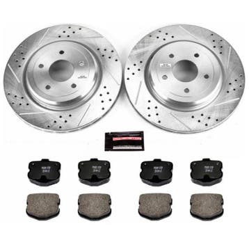 Power Stop 06-13 Chevrolet Corvette Rear Z23 Evolution Sport, Ophalen of Verzenden, Nieuw