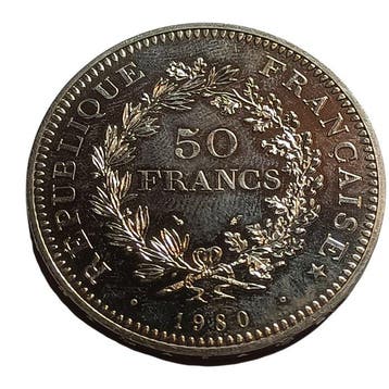 Frankrijk. 50 Francs 1980 Hercule (Zonder minimumprijs)