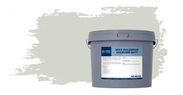 Wixx Isolerende Muurverf Matt RAL 9002 | Grijswit 5L, Verzenden, Wit, Nieuw, Verf