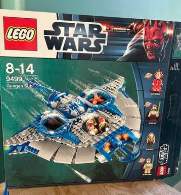 Lego Set - 9499 - Star Wars - Gungan Sub, Nieuw
