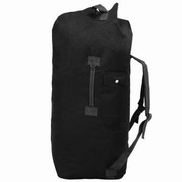 Sporttas Legerstijl XL | 29% Korting | Laatste Stuk!, 30 cm of meer, Zwart, Nieuw, Minder dan 35 cm