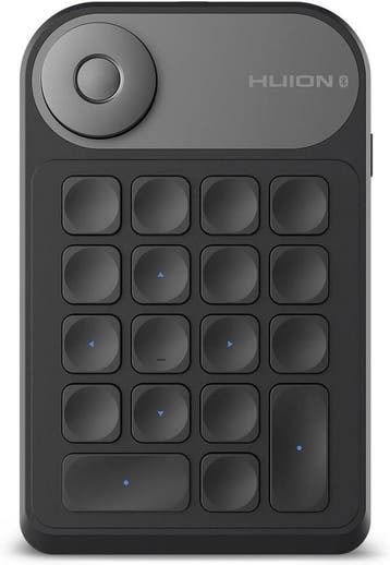 Huion Tekentablet Controller | 18 Toetsen | Laatste Stuk!, Multimediatoetsen, Ophalen of Verzenden, Zo goed als nieuw, Draadloos