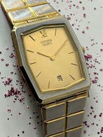 Citizen - Quartz Tank Two Tone - 2760 - Heren - 1980-1989, Nieuw