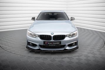 Maxton Street Pro Front Splitter met Flaps BMW 4 Coupé /, Auto diversen, Tuning en Styling, Verzenden