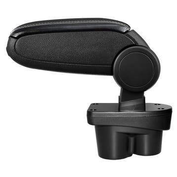 Armsteun-Opel Corsa E-11-2014-kunstleer-zwart+wit stiksel, Verzenden, Nieuw