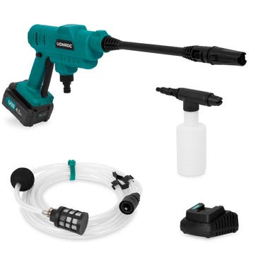 Accu drukreiniger 20V | Incl. Accessoires - Incl. 4.0Ah Accu, Verzenden, Nieuw, VONROC