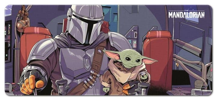 Star Wars The Mandalorian XL Mouse Mat The Child 80 x 35 cm, Verzamelen, Film en Tv, Nieuw, Ophalen of Verzenden
