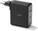 2dekans | Aukey Omnia II Mix - Reisstekker met EU, US en UK, Ophalen of Verzenden, Zo goed als nieuw, Aukey