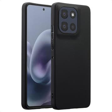Silicone Case - Motorola Moto G86 - Zwart (Hoesjes), Verzenden, Nieuw