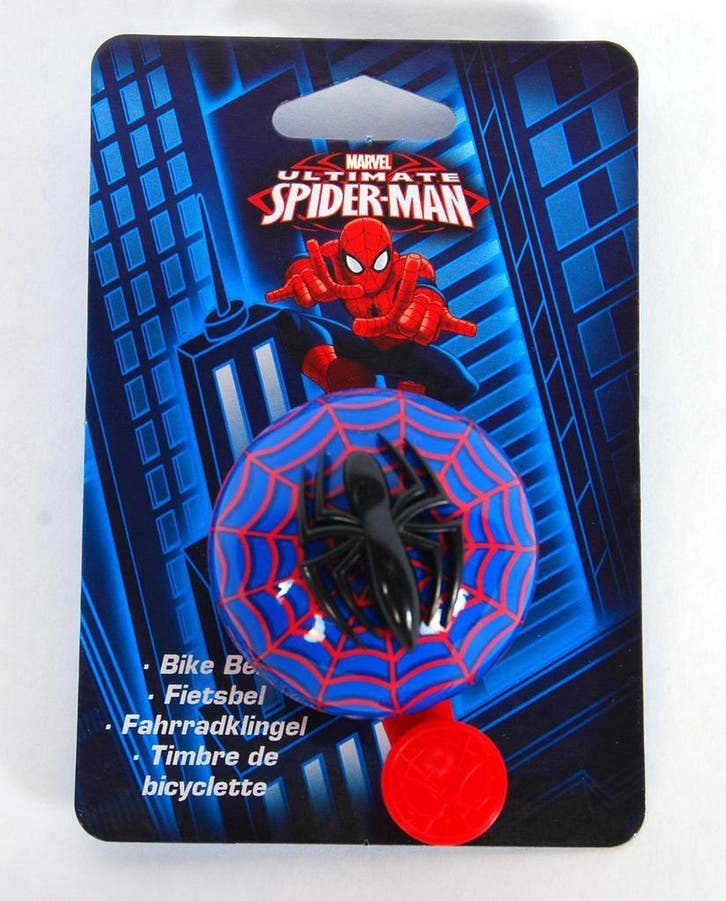 Volare Marvel Spider-Man Fietsbel Kind  Grote SPIN, Fietsen en Brommers, Fietsaccessoires | Fietsbellen, Nieuw