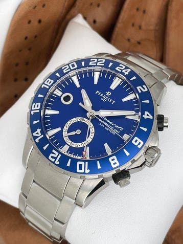 Perrelet - Seacraft Diver GMT Automatic - A1055/C - Heren -, Nieuw