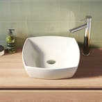 Brauer Peak Waskom - 41 cm - Keramiek - Hoogglans - Wit, Ophalen of Verzenden, Nieuw