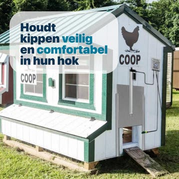 2dekans | Automatische Kippendeur - Met Infraroodsensor -, Ophalen of Verzenden, Zo goed als nieuw, Merkloos