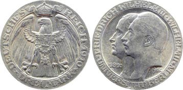 Duitsland 3 Mark 1910 A Friedrich Wilhelm Iii Universitae..., Verzenden