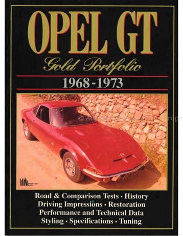 OPEL GT GOLD PORTFOLIO 1968 - 1973 (BROOKLANDS), Boeken, Auto's | Boeken, Nieuw, Opel, Author