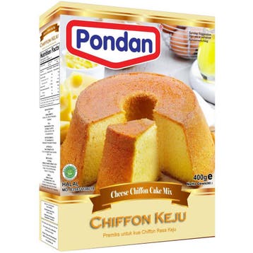Pondan Cakemix Chiffon Kaas 400g, Hobby en Vrije tijd, Verzenden, Nieuw