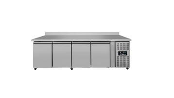 Unnicool Koelwerkbank | 550L | 4 Deuren (1/1 GN) | +2°c/+8°c, Ophalen of Verzenden, Nieuw