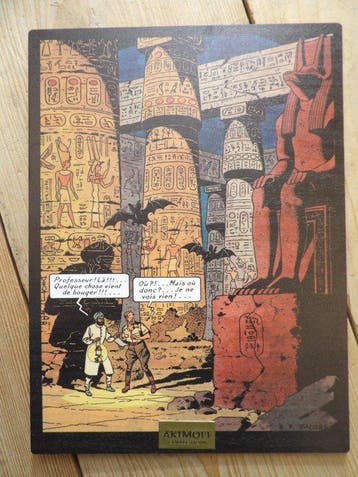 Blake en Mortimer - Het Geheim van de Pyramide T2 - Houten, Nieuw