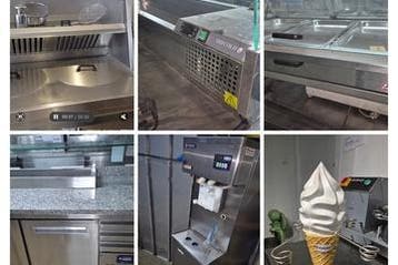 Cafetaria bedrijfsbeëindiging inventaris veiling, Gebruikt, Overige typen