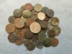 Nederland. 1600-1800: lot Bodemvondsten, o.a. duiten,, Postzegels en Munten, Munten | Nederland