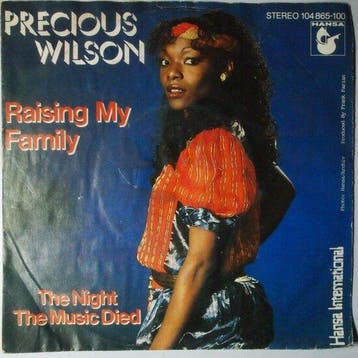 Precious Wilson - Raising my family - Single, Verzenden, Nieuw in verpakking
