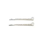 Haarspeld Schuifspeldjes 6cm - Recht - Strass Steentjes &, Nieuw