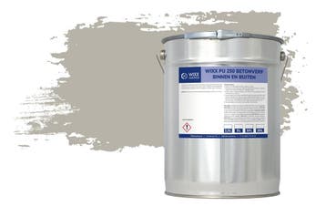 Wixx PU 250 Betonverf Buiten en Binnen RAL 7038 | Agaatgrijs, Verzenden, Nieuw, Verf, 15 tot 20 liter