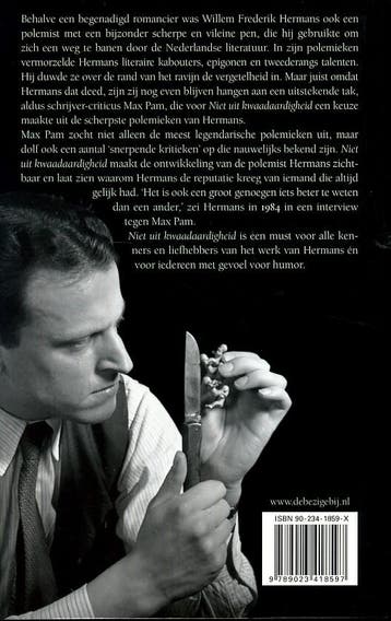 Niet uit kwaadaardigheid 9789023418597, Verzenden, Gelezen, Willem Frederik Hermans
